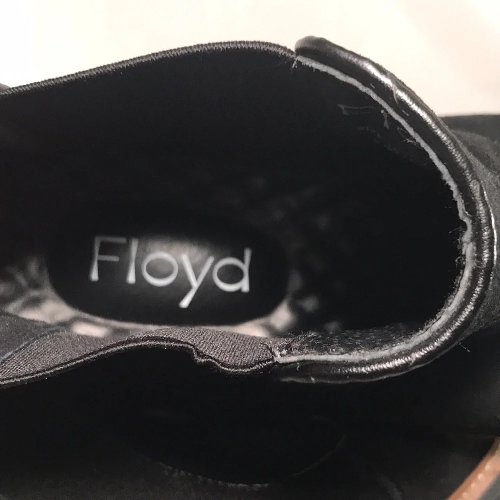 Men’s Floyd Black Suede Pull On Chelsea Comfort Boots